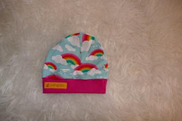 Beanie Kopfumfang 41-43cm "Regenbogen"